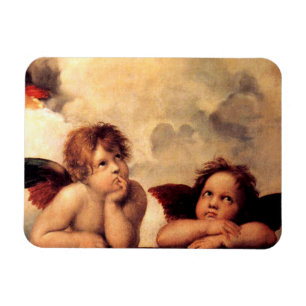 Raphael Cherubs Sistine Madonna Magnet