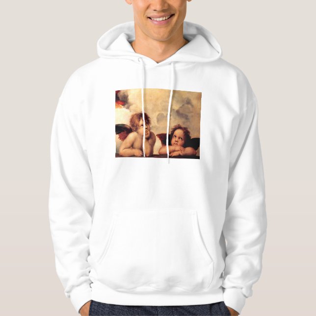 Raphael-CherubsSistine Madonna Hoodie (Framsida)