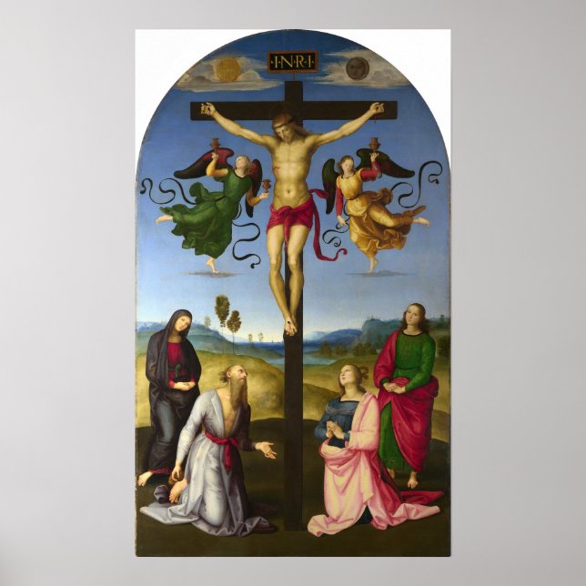 Raphael - Crucifixion 1503 Poster (Framsidan)