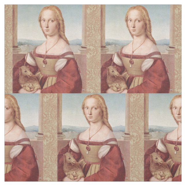 Raphael Dam och Unicorn Classic Tyg (Provkarta)