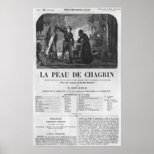 Raphael de Valentin och shopkeeperen Poster