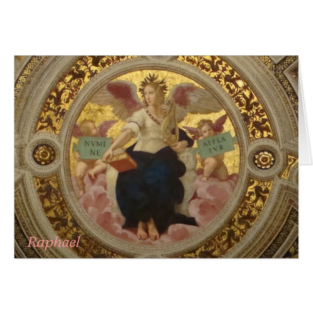 Raphael Hälsningskort (Framsidan Horizontal)