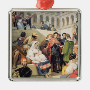 Raphael i Vaticanen, 1832 (olja på kanfas) Julgransprydnad Metall