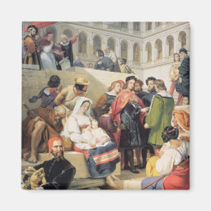 Raphael i Vaticanen, 1832 (olja på kanfas) Magnet