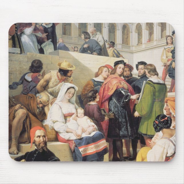 Raphael i Vaticanen, 1832 (olja på kanfas) Musmatta (Framsidan)