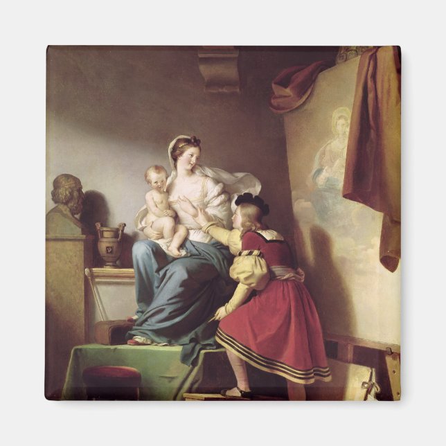 Raphael Justera modellens docka hans Magnet (Framsidan)