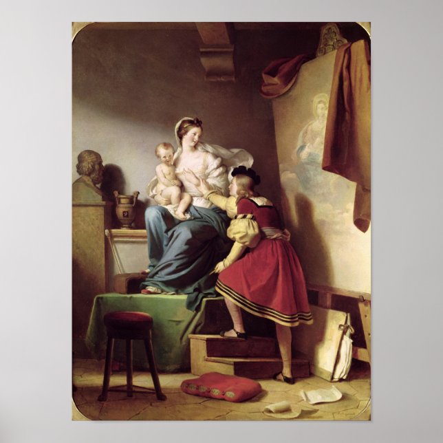 Raphael Justera modellens docka hans Poster (Framsidan)