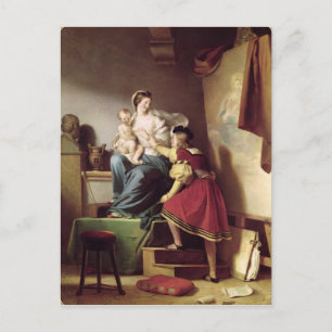 Raphael Justera modellens docka hans Vykort