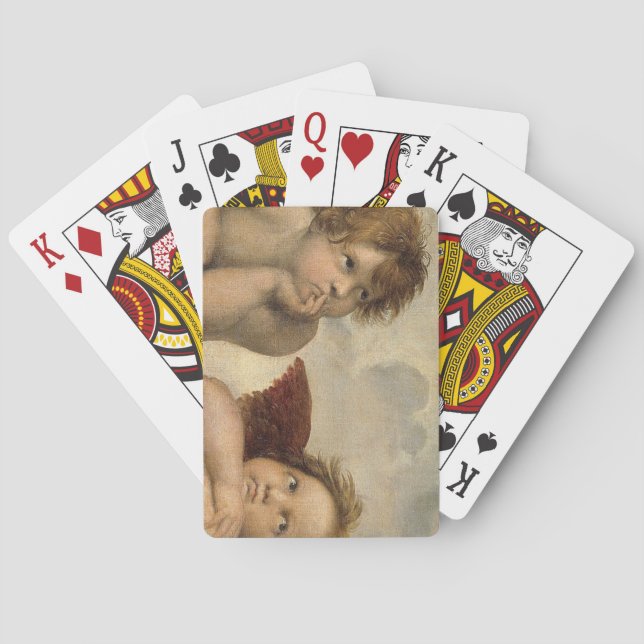 Raphael Keruber Änglar Casinokort (Baksidan)