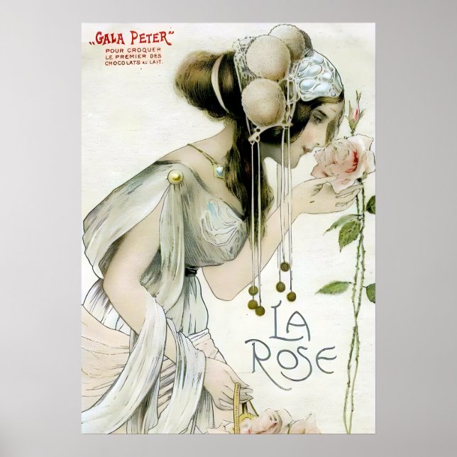 Raphael Kirchner, La Ro-Art nouveau Poster (Framsidan)