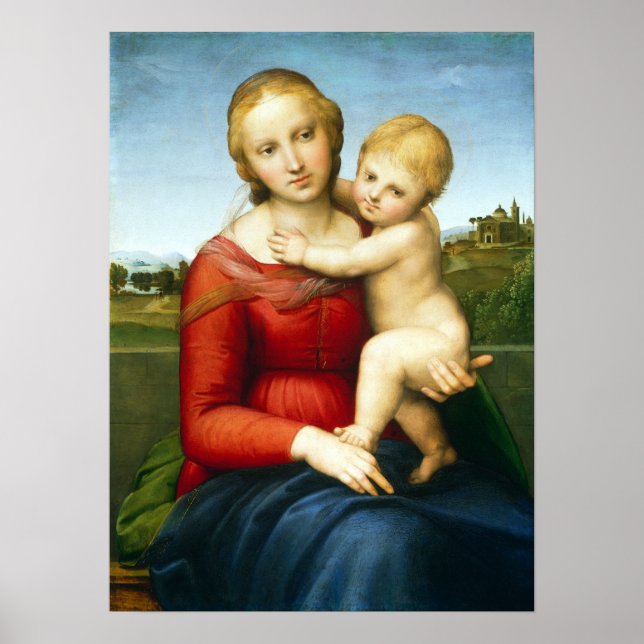 Raphael, lilla Cowper Madonna Poster (Framsidan)