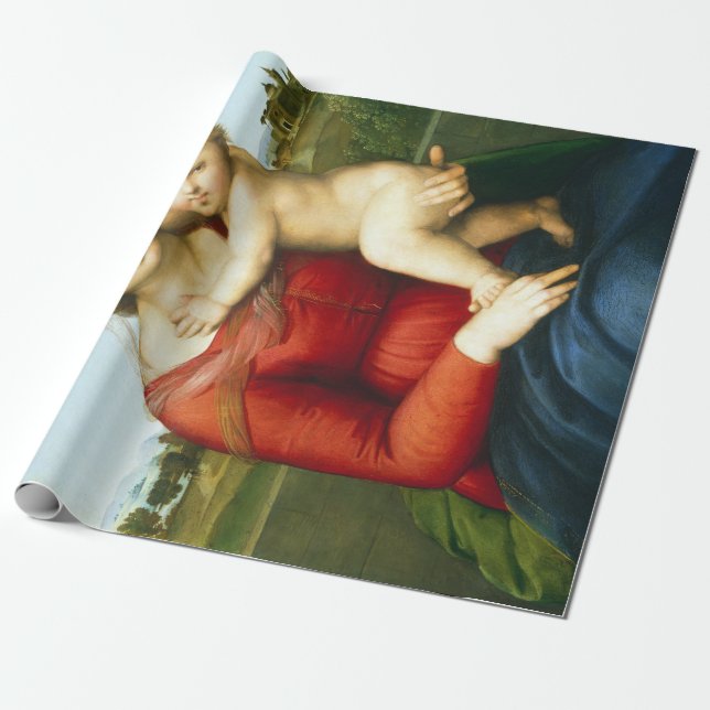 Raphael, lilla Cowper Madonna Presentpapper (Utrullad)