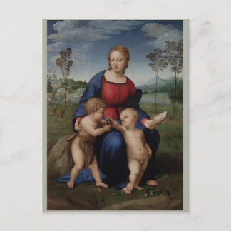 Raphael Madonna från Goldfinch Vykort