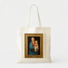 Raphael Madonna och Child Small Tote Bag Tygkasse