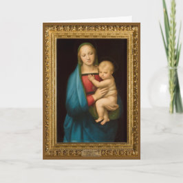 RAPHAEL MADONNA OCH HELGDAG FÖR BARN HELGKORT