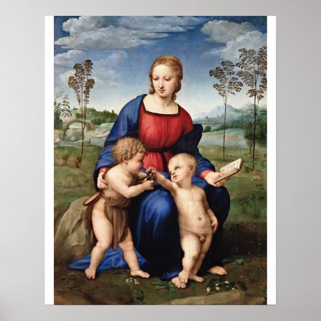 Raphael - Madonna of the Goldfinch Poster (Framsidan)