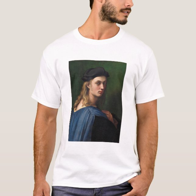 Raphael Raffaello Bindo Altoviti famous painting T Shirt (Framsida)