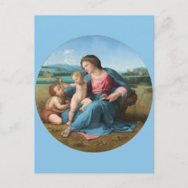 Raphael Renaissance Art Alba Madonna Vykort