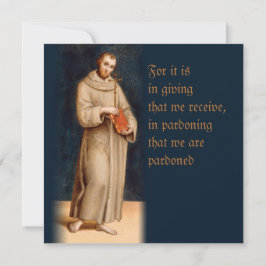 Raphael Saint Francis' Prayer CC0203-kort