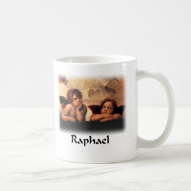 Raphael Sanzio - änglar (specificera), Kaffemugg (Höger)