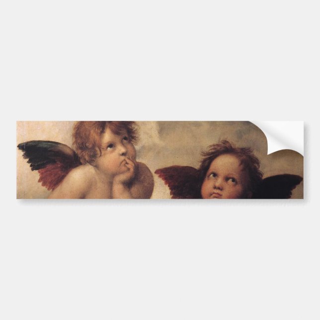 Raphael,Sistine Cherub Bildekal (Framsidan)