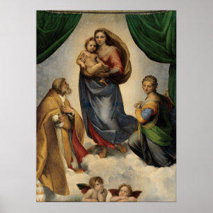 Raphael - Sistine Madonna Poster