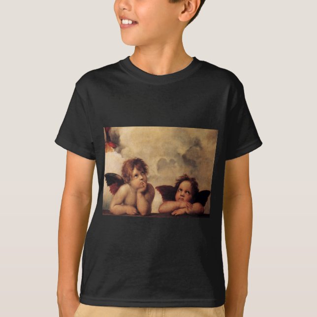 Raphael,Sixtinska kerub T-shirt (Framsida)