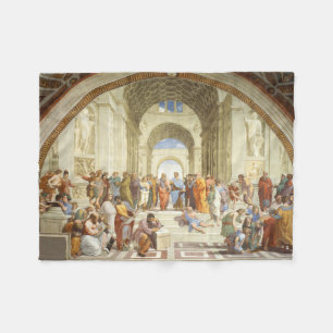 Raphael - Skola av Athens 1511 Fleecefilt