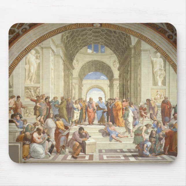 Raphael - Skolan i Aten Musmatta (Framsidan)
