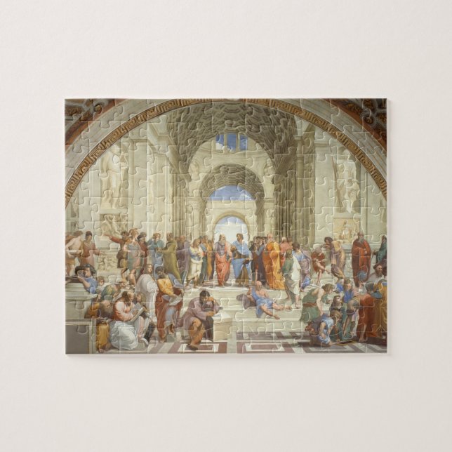 Raphael - Skolan i Aten Pussel (Horisontell)
