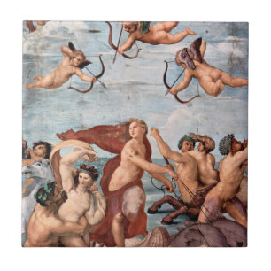 RAPHAEL - Triumf av Galatea 1512 Kakelplatta