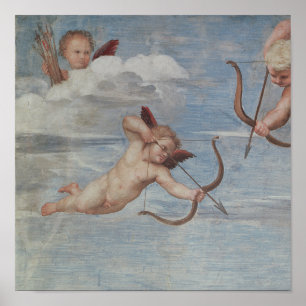 Raphael triumfen av Galatea Poster
