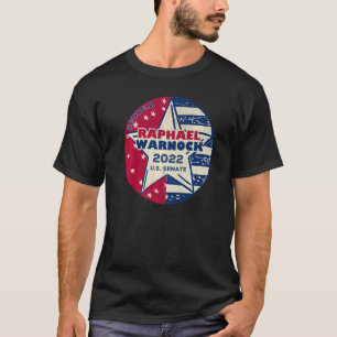 Raphael Warnock för senator 2022 Democratic Georgi T Shirt