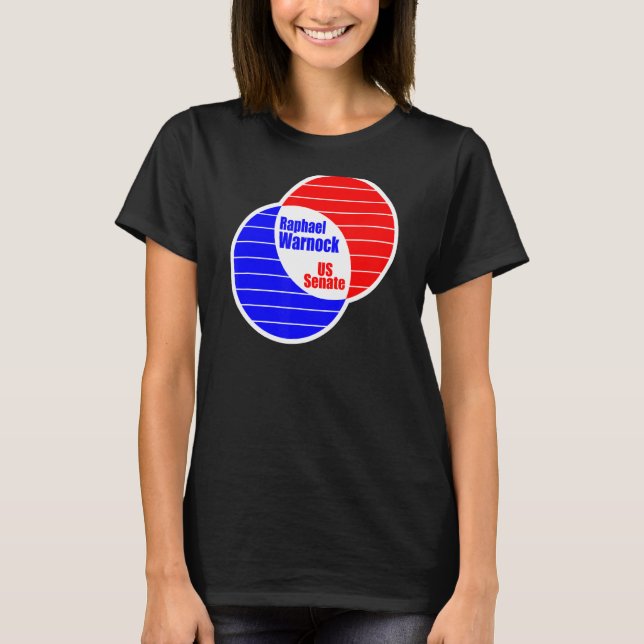 Raphael Warnock GA-senator USA:s senat Politik T Shirt (Framsida)