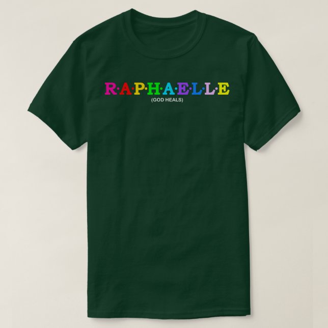 Raphaelle Gud heals T Shirt (Design framsida)