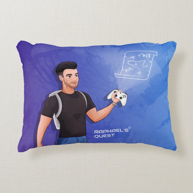 Raphaels bud - Officiell Youtube Channel Prydnadskudde (Framsidan)