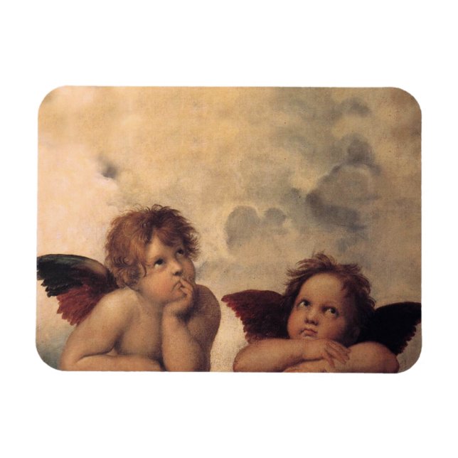 Raphaels Cherubs Flexible MAGNET (Horisontell)