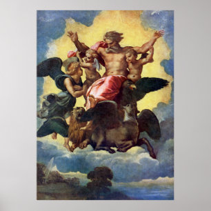 Raphaels Esekiels syn (1518) Poster