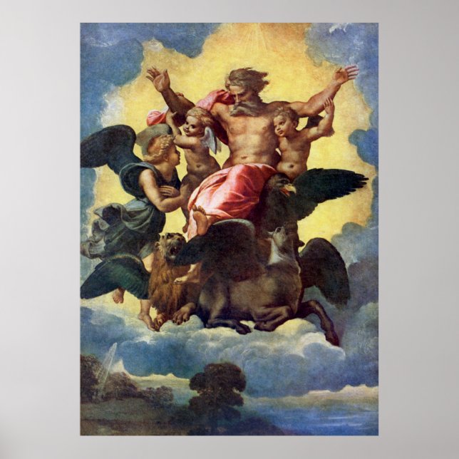 Raphaels Esekiels syn (1518) Poster (Framsidan)