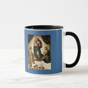 Raphaels klassiker "Sistine Madonna" (circa 1513) Mugg