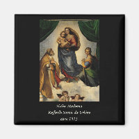 Raphaels klassiska "Sistine Madonna" (circa 1513)