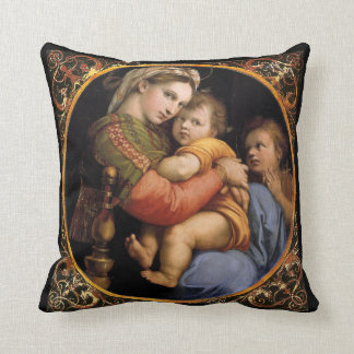 Raphaels Madonna Dekorativ kudde