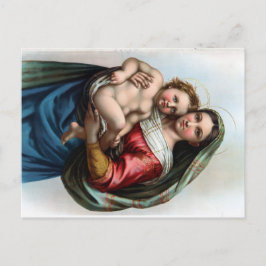 Raphael's Madonna Postcard Helg Vykort