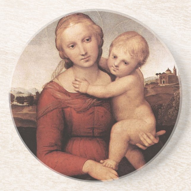Raphaels vackra Madonna Underlägg Sandsten (Framsidan)