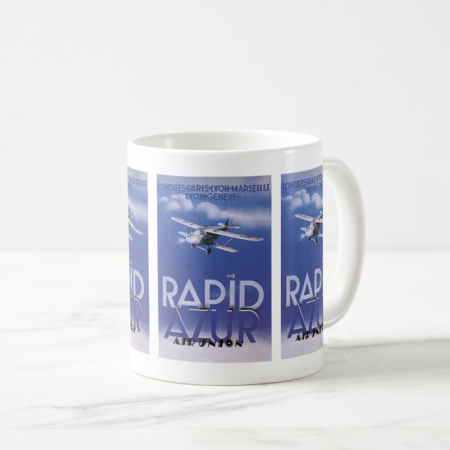 Rapid Azur Kaffemugg (Framsida höger)
