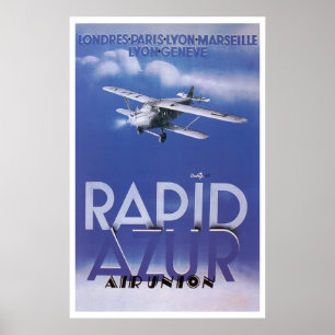 Rapid Azur Luft Union Poster
