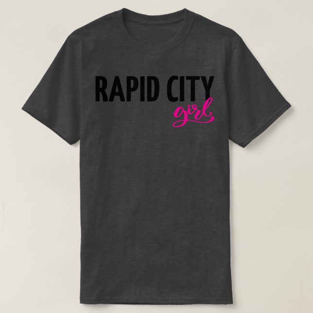 Rapid City Girl T Shirt (Design framsida)