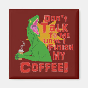 Rapktorer och kaffe magnet