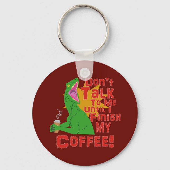 Rapktorer och kaffe nyckelring (Framsida)