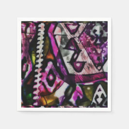 Rapning i Färg Pappersservett